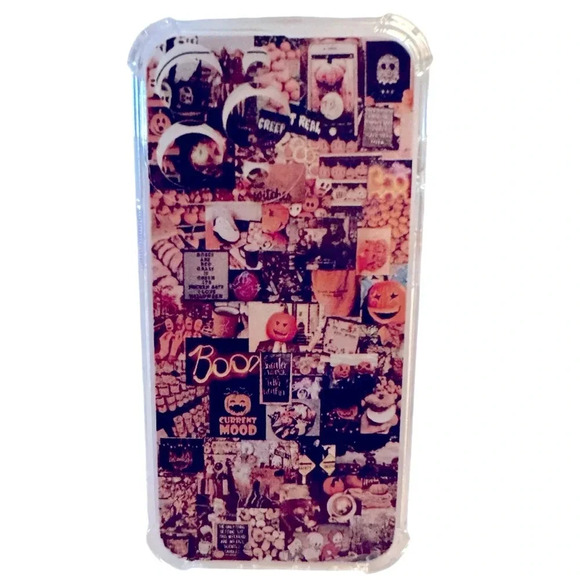 New Aesthetic Phone Case For iPhone 13PRO Retro Boo Case Halloween Fall Design - Picture 1 of 3